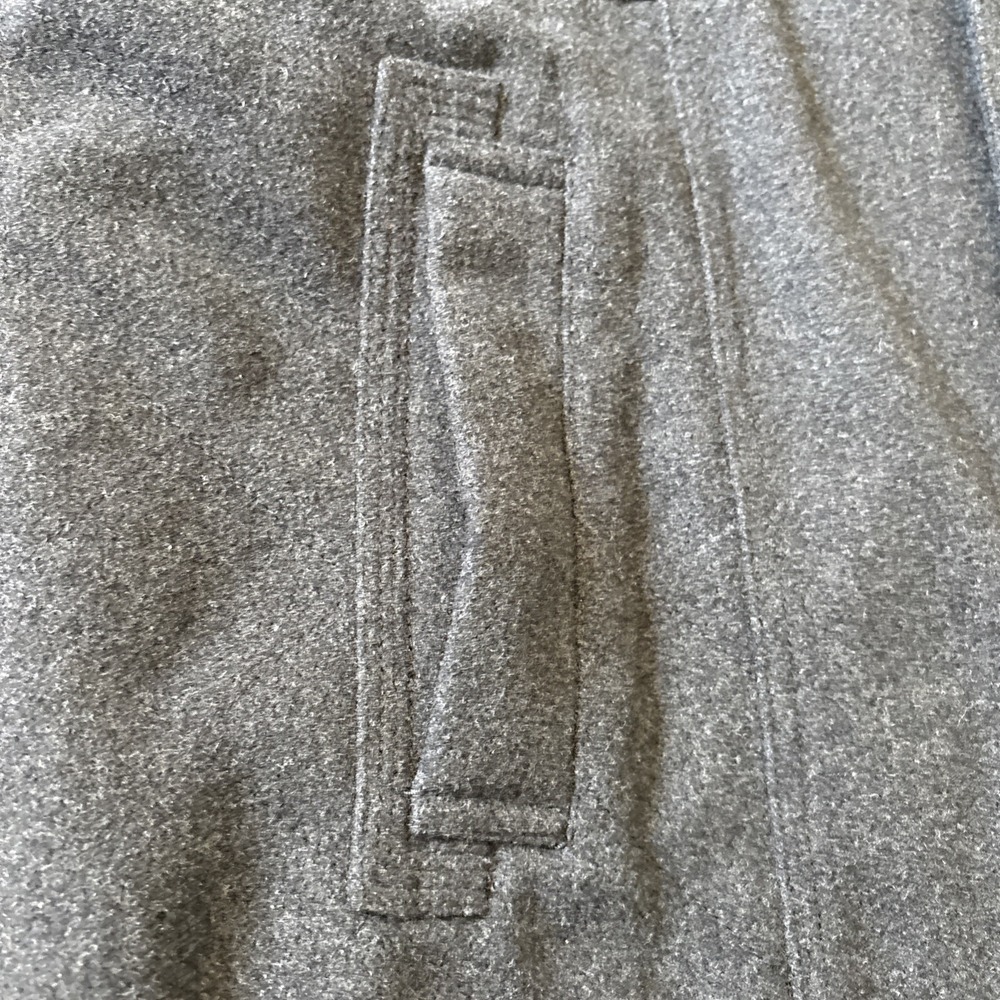 BKE Men Standard Fit Wool Blend Quilted Jacket Gray XL